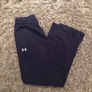 Boys Under Armour sweatpants size large